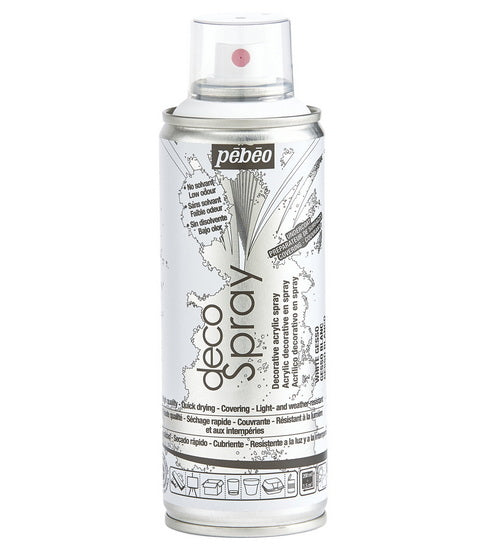 Gesso aérosol - décospray - 200ml - blanc