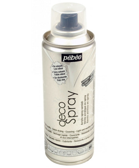 Vernis acrylique aérosol - décospray - 200ml - brillant