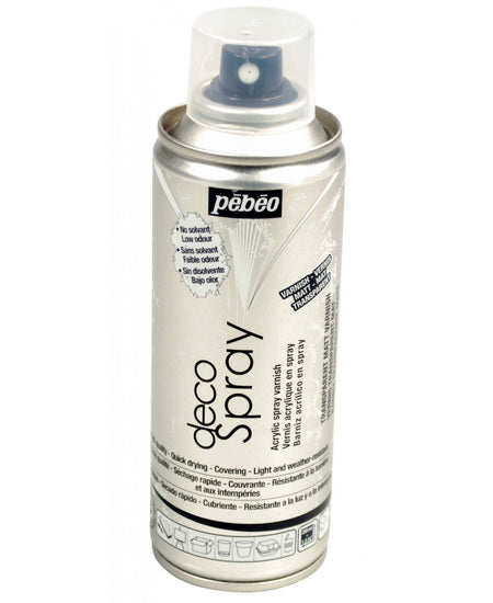 Vernis acrylique aérosol - décospray - 200ml - mat