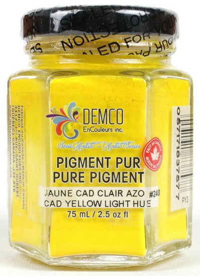Pigment pur - 75 ml - jaune cadmium clair azo