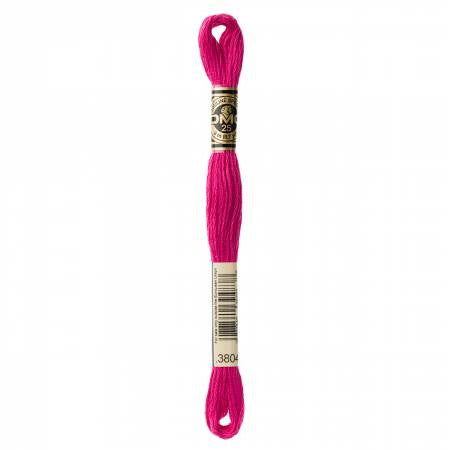 Embroidery floss - dark cyclamen pink - 3804