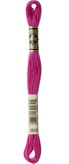 Embroidery floss - cyclamen pink - 3805