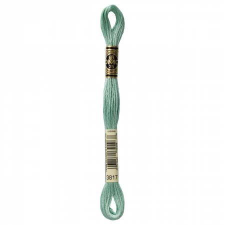 Fil à broder - vert peuplier 3817 - 3817