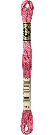 Embroidery floss - light raspberry - 3833