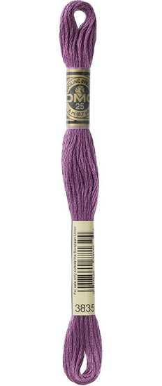Fil à broder - violet pourpre - 3835