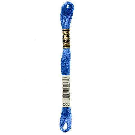 Embroidery floss - dk lavender blue - 3838