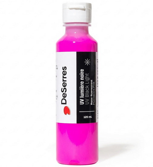 Acrylic Uv Black Light Fluorescent Pink - 120ml