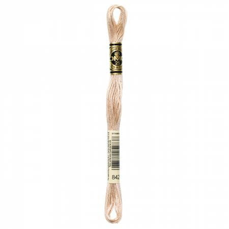 Fil à broder - cordage beige - 842