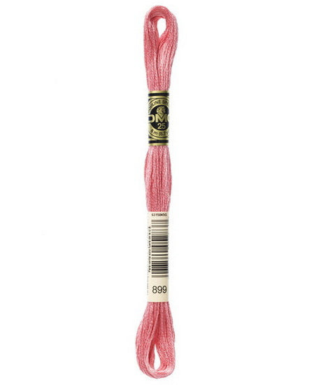 Embroidery floss - md rose - 899