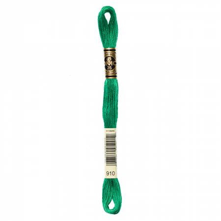 Embroidery floss - dark emerald green - 910