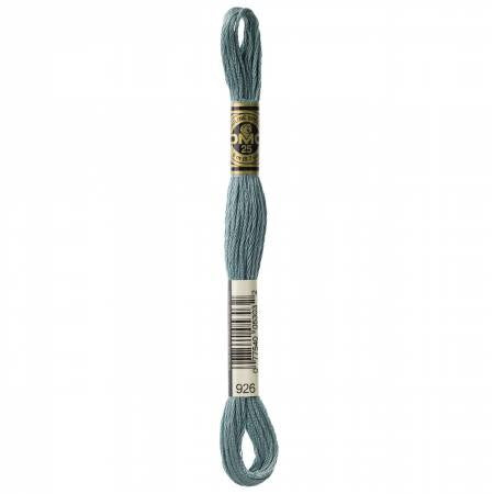 Embroidery floss - md gray green - 926
