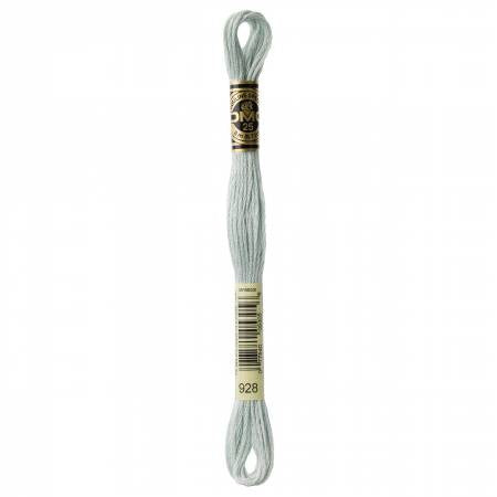 Embroidery floss - v light gray green - 928