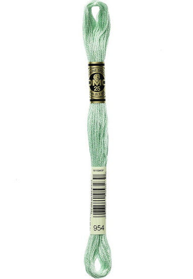 Fil à broder - vert rizière - 954