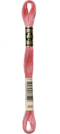 Embroidery floss - geranium - 956