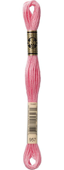 Embroidery floss - pale geranium - 957