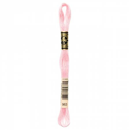 Embroidery floss - ulightra v light dusty rose - 963