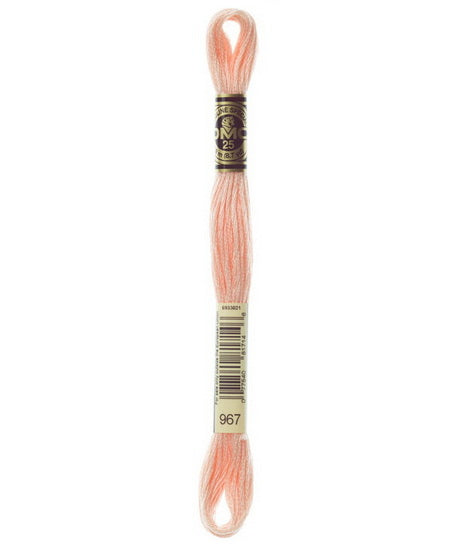 Fil à broder - rose flamant - 967