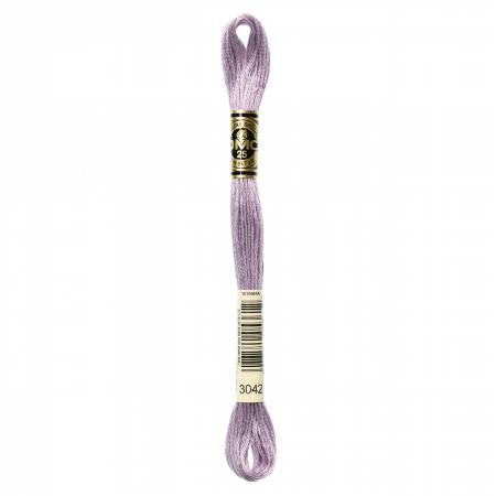 Embroidery floss - light antique violet - 3042