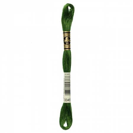 Fil à broder - vert menthe - 3345