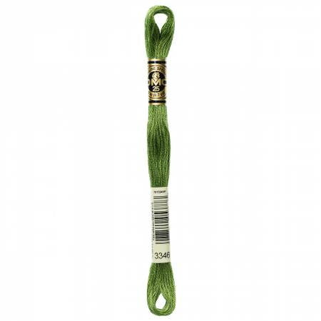Embroidery floss - hunter green - 3346