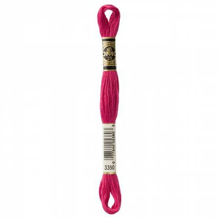 Fil à broder - framboise glacée - 3350