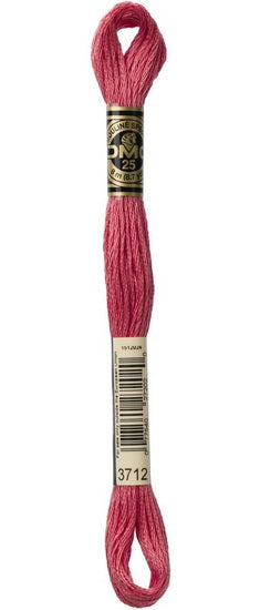Embroidery floss - md salmon - 3712