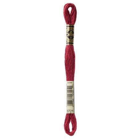 Embroidery floss - dark shell pink - 3721