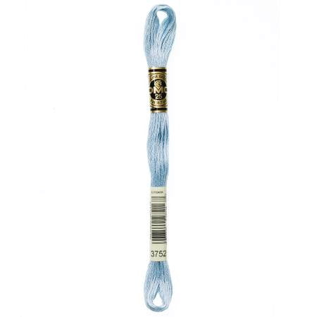 Fil à broder - bleu porcelaine clair - 3752