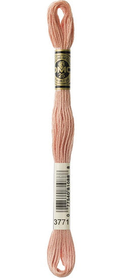 Fil à broder - sable rose - 3771