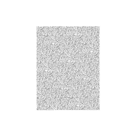Printed Paper - Handwritten Text