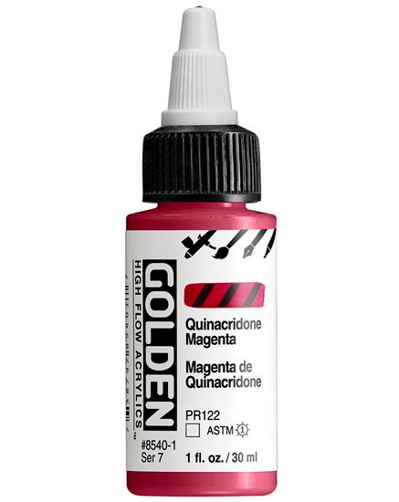 Acrylic high flow - 1 oz  quinacridone magenta  s7