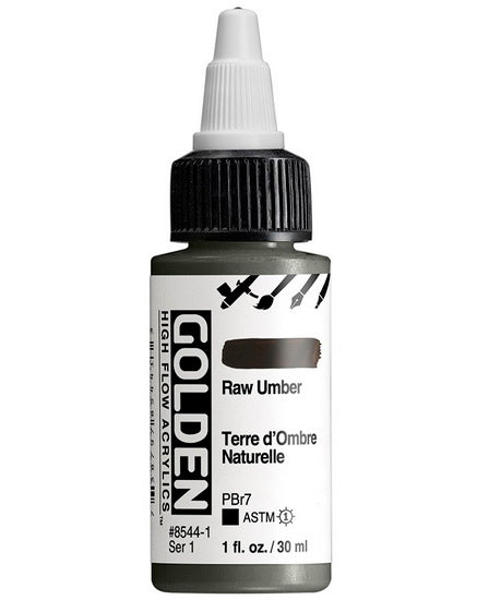 Acrylique high flow - 1 oz  ombre naturelle  s1