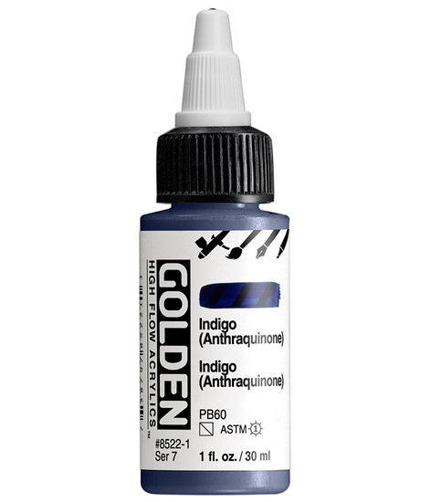 Acrylique high flow - 1 oz  indigo  s7