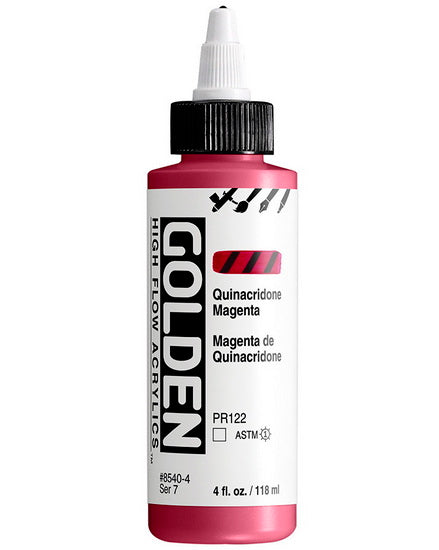 Acrylique high flow - 4 oz  magenta de quinacridone  s7