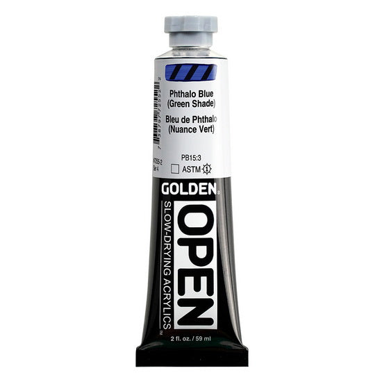 Acrylic open - 2 oz  phthalo blue green shade  s4