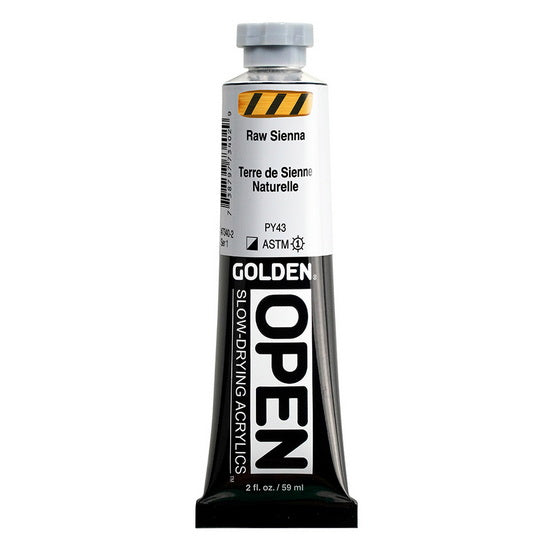 Acrylique open - 2 oz  sienne naturelle  s1
