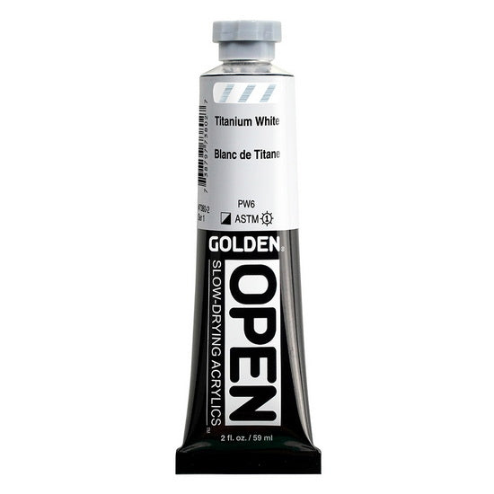 Acrylique open - 2 oz  blanc de titane  s1