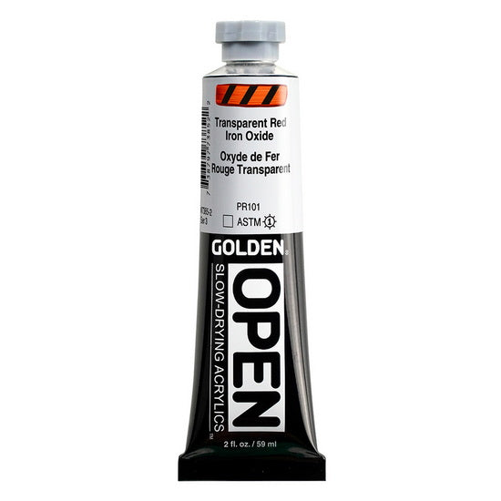 Acrylique open - 2 oz  oxyde de fer rouge tr.  s3