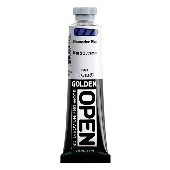 Acrylique open - 2 oz  bleu outremer  s2