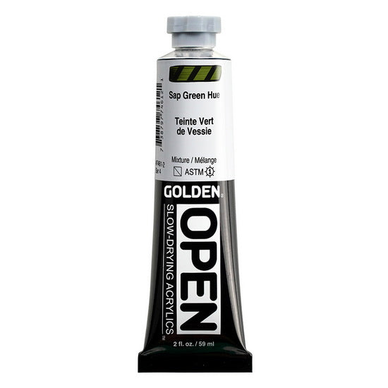 Acrylique open - 2 oz  vert de vessie imitation  s4