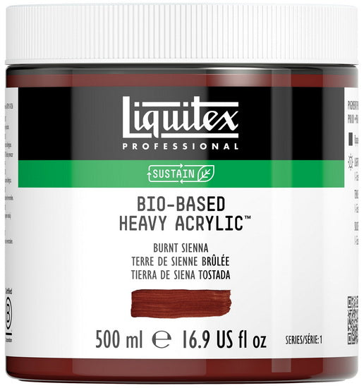 Acrylique bio hv - 16oz - terre de sienne brûlée - s1