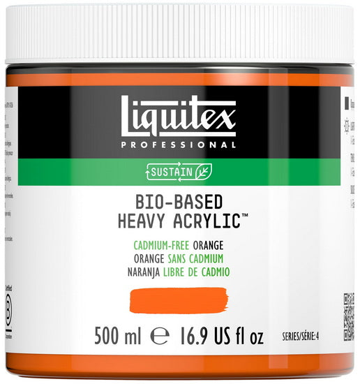 Acrylique bio hv - 16oz - orange sans cadmium - s4