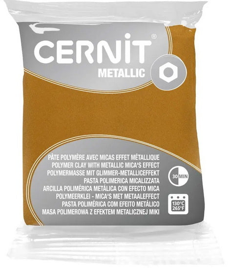 Polymer Modelling Clay - Metallic Gold