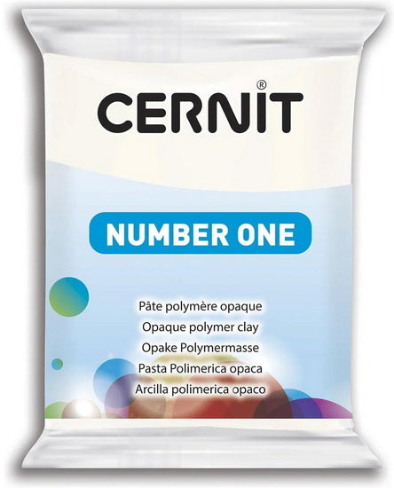 Number One Polymer Modelling Clay - Opaque Opaque White 56
