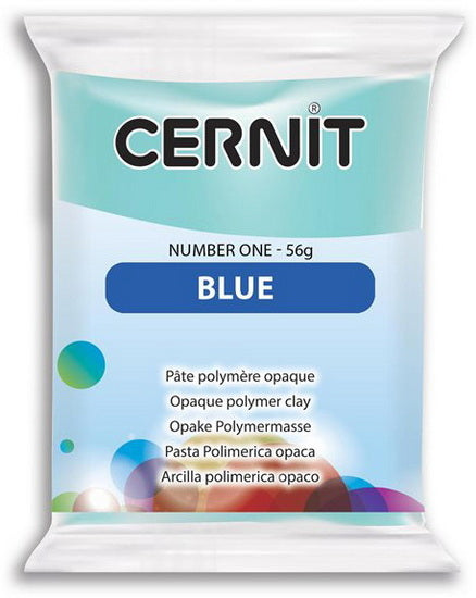 Number One Polymer Modelling Clay - Opaque Blue 0,056