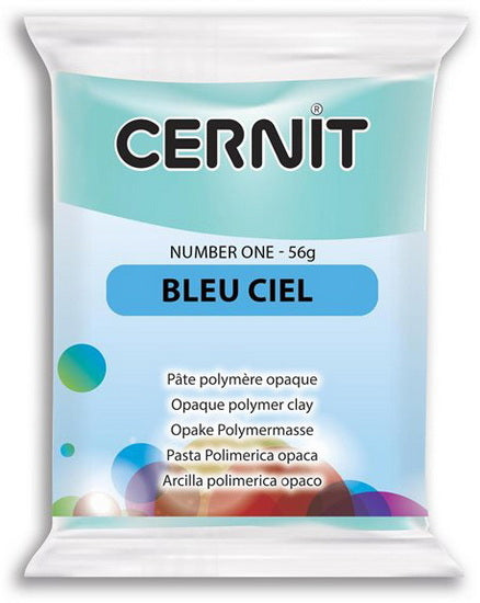 Number One Polymer Modelling Clay - Opaque Light Blue 0,056