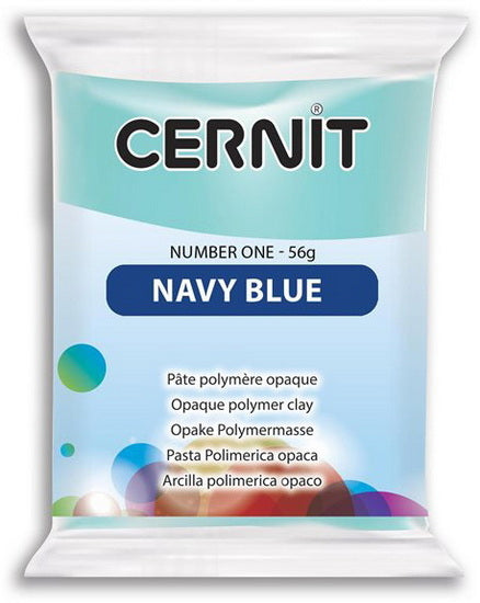 Number One Polymer Modelling Clay - Opaque Navy Blue 0,056
