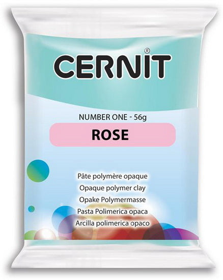 PÂTE À MODELER POLYMÈRE NUMBER ONE - FINITION OPAQUE Rose 0,056