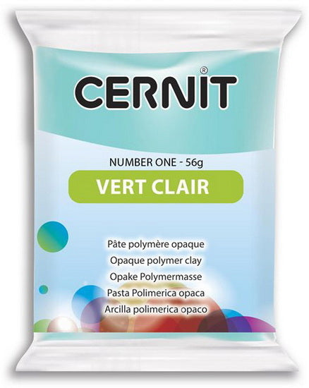 PÂTE À MODELER POLYMÈRE NUMBER ONE - FINITION OPAQUE Vert Clair 0,056
