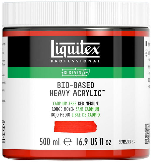 Bio hb acrylic - 16oz - cadmium free red medium - s5